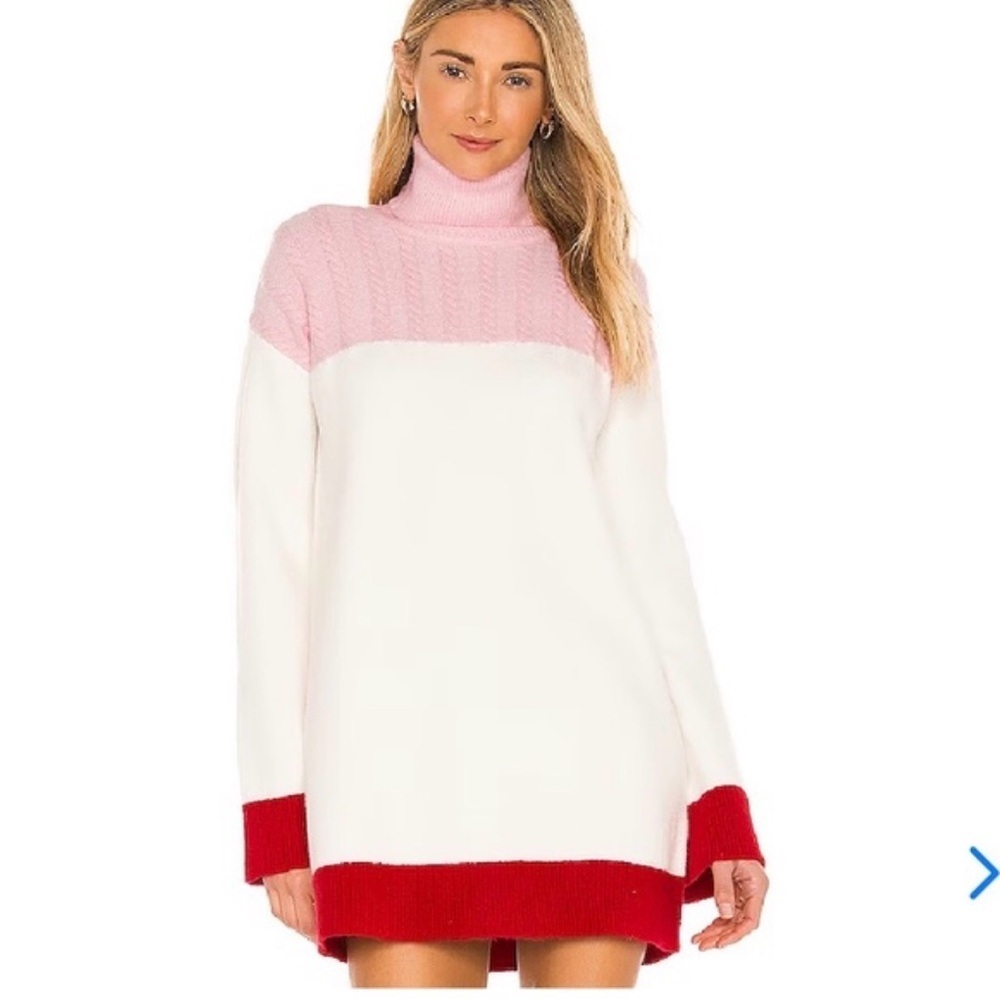 Lovers + Friends kane sweater dress size xs new with tags